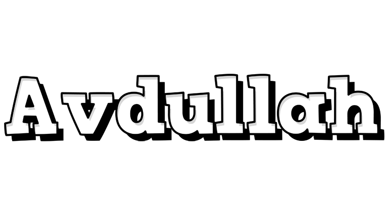 Avdullah snowing logo