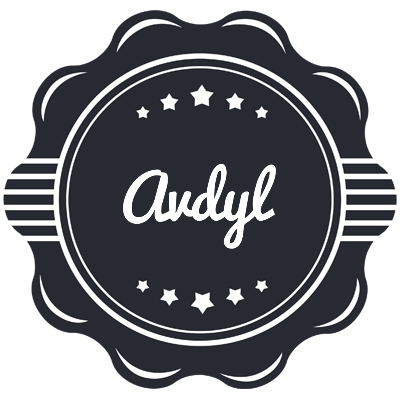 Avdyl badge logo