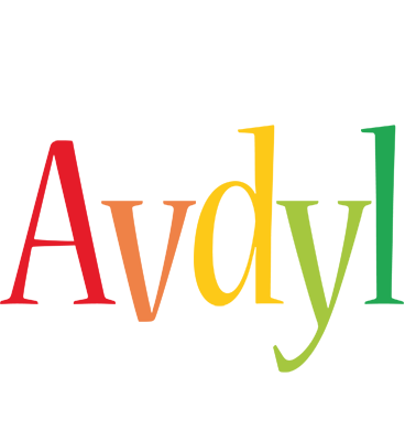 Avdyl birthday logo