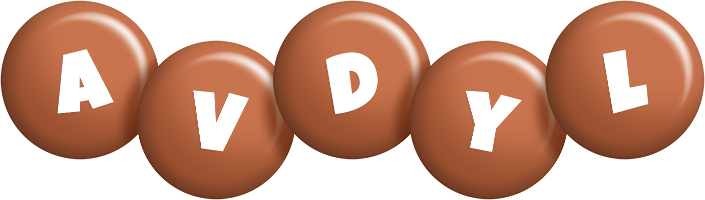 Avdyl candy-brown logo