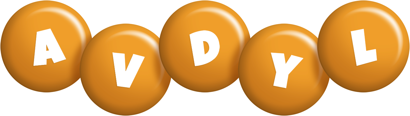 Avdyl candy-orange logo