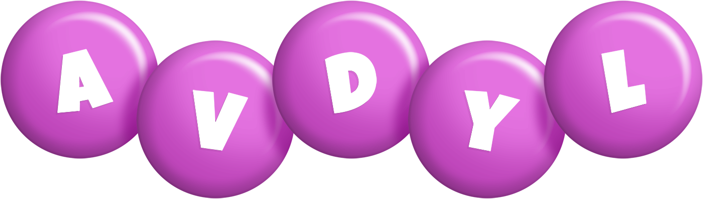 Avdyl candy-purple logo