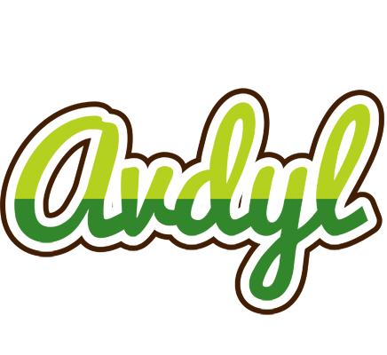 Avdyl golfing logo