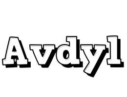 Avdyl snowing logo