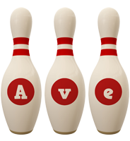 Ave bowling-pin logo