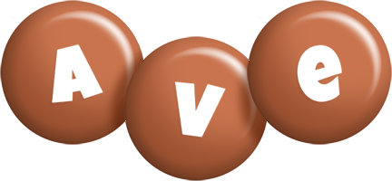 Ave candy-brown logo