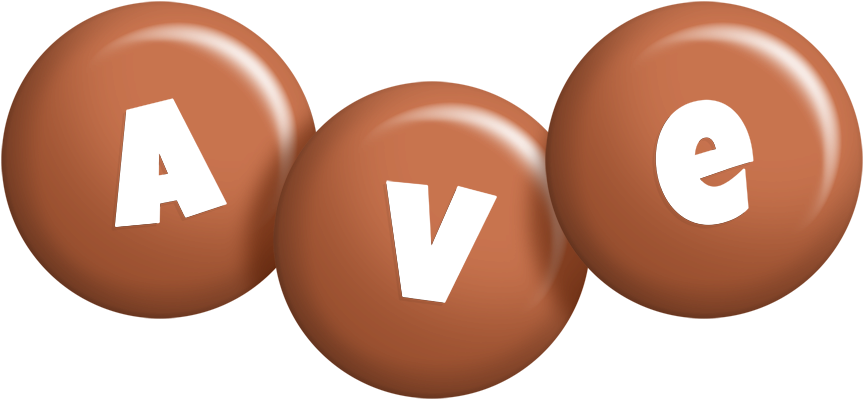 Ave candy-brown logo