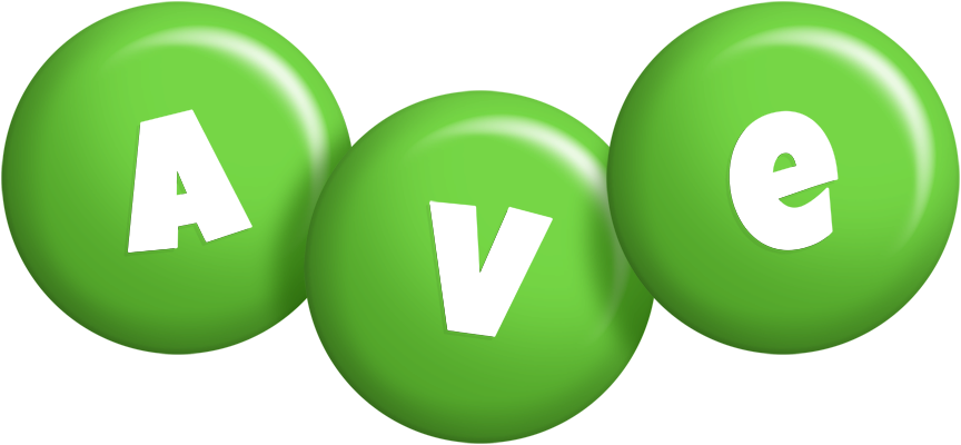 Ave candy-green logo