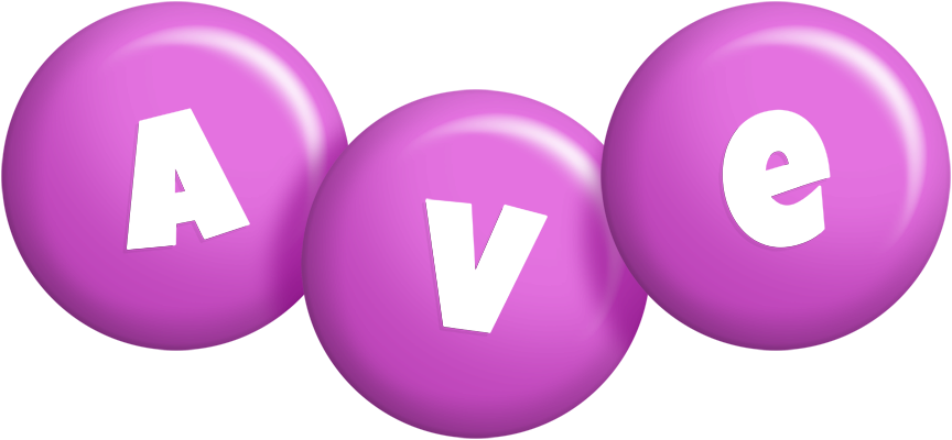 Ave candy-purple logo