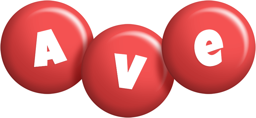 Ave candy-red logo