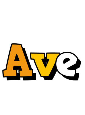 Ave cartoon logo