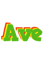 Ave crocodile logo