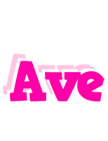 Ave dancing logo