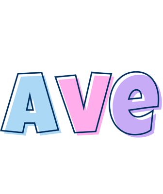 Ave pastel logo