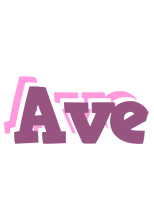 Ave relaxing logo