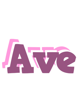 Ave relaxing logo