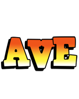 Ave sunset logo