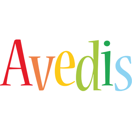Avedis birthday logo