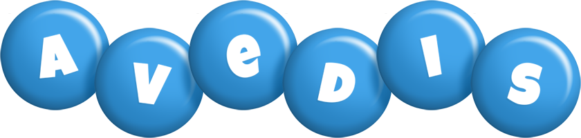 Avedis candy-blue logo