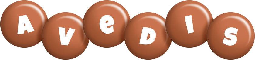 Avedis candy-brown logo