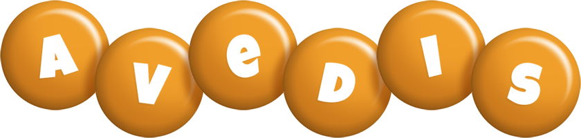 Avedis candy-orange logo