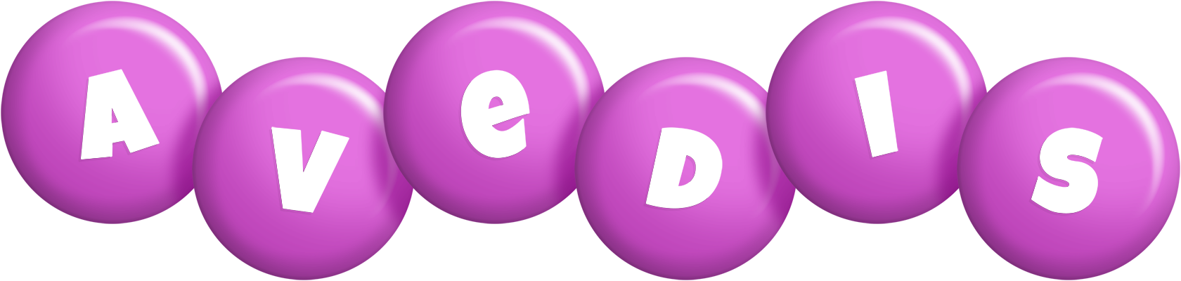 Avedis candy-purple logo