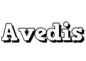 Avedis snowing logo