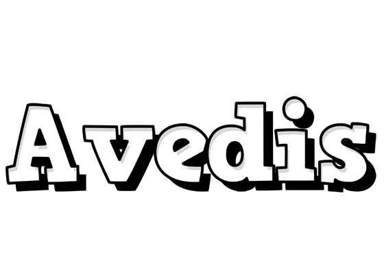 Avedis snowing logo