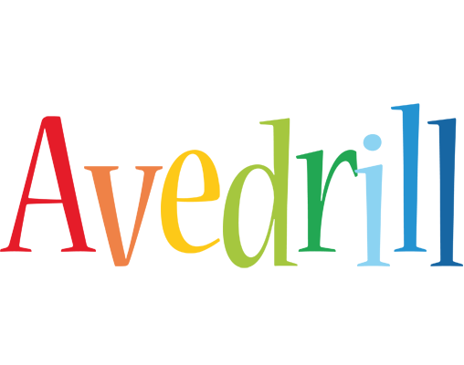 Avedrill birthday logo