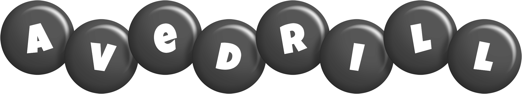 Avedrill candy-black logo