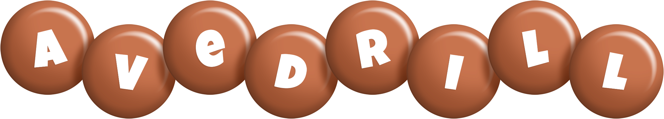 Avedrill candy-brown logo