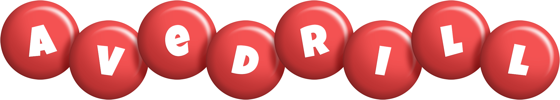 Avedrill candy-red logo