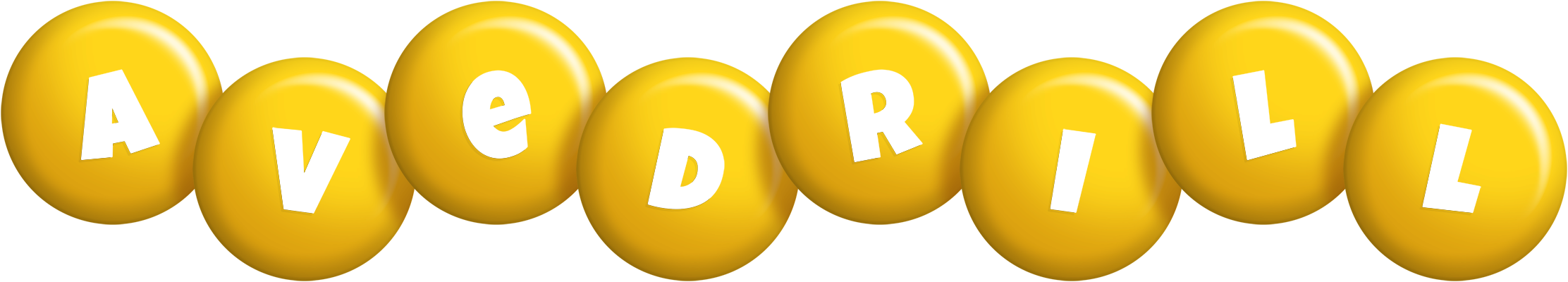 Avedrill candy-yellow logo