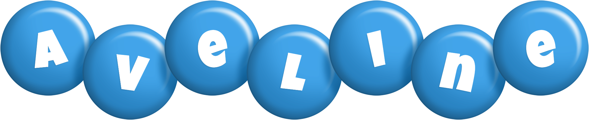 Aveline candy-blue logo