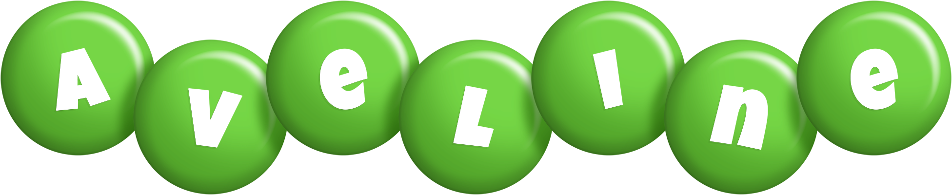 Aveline candy-green logo