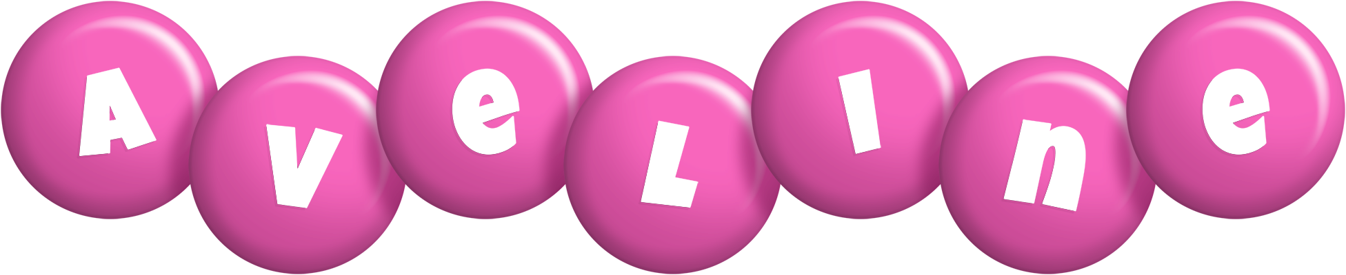 Aveline candy-pink logo