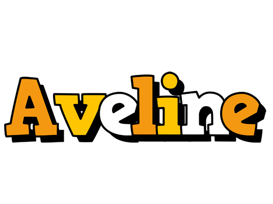 Aveline cartoon logo