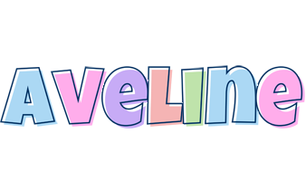 Aveline Logo Name Logo Generator Candy Pastel Lager Bowling Pin   Aveline Designstyle Pastel M 