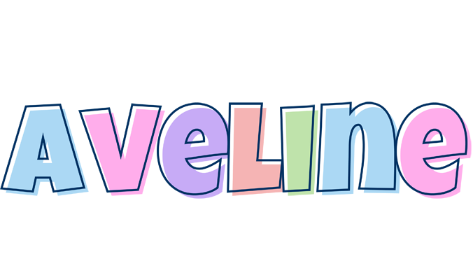 Aveline pastel logo