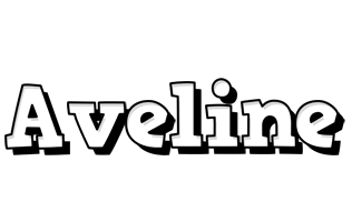 Aveline snowing logo