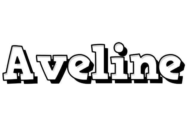 Aveline snowing logo