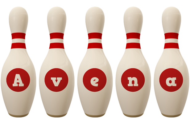 Avena bowling-pin logo