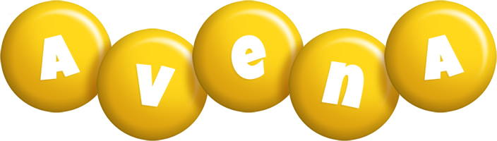 Avena candy-yellow logo