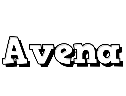 Avena snowing logo