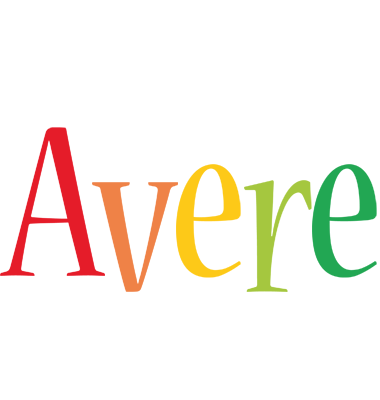 Avere birthday logo