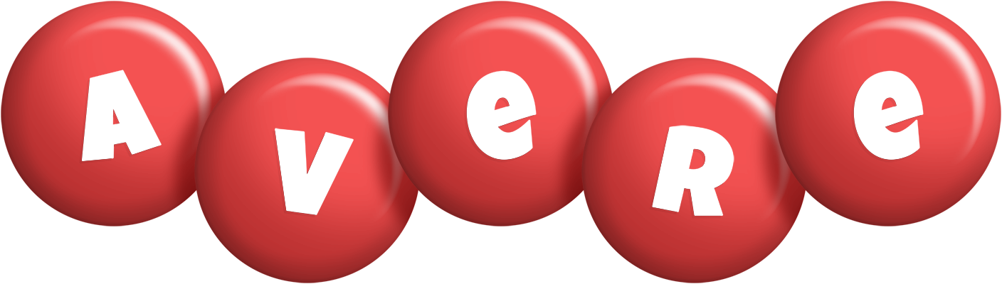 Avere candy-red logo
