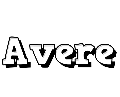 Avere snowing logo
