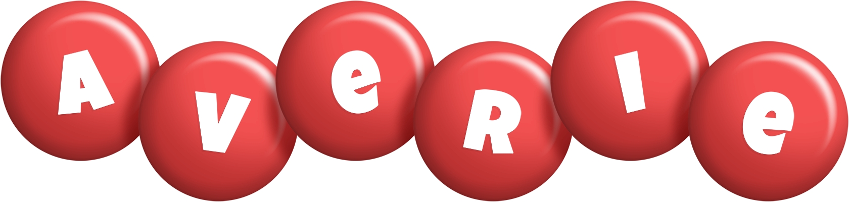 Averie candy-red logo