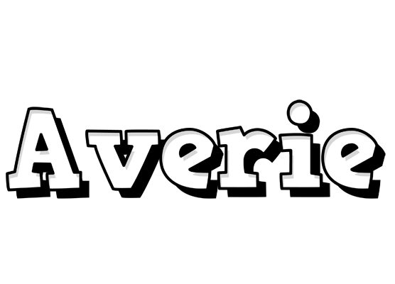 Averie snowing logo