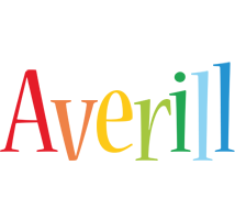 Averill birthday logo